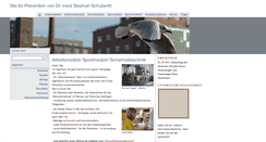 Desktop Screenshot of praevention-portal.de